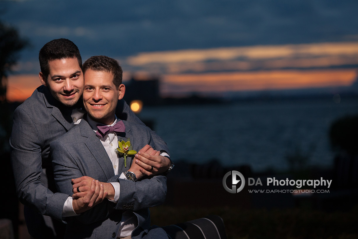 Just two of Us - Same Sex Weddings by DA Photography at EdgeWater Manor - www.daphotostudio.com