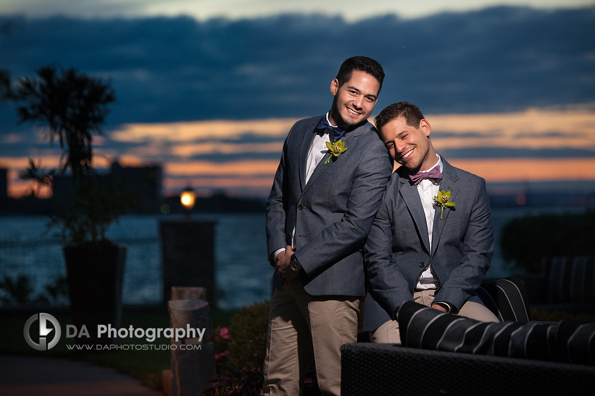 Lean on Me - Same Sex Weddings by DA Photography at EdgeWater Manor - www.daphotostudio.com