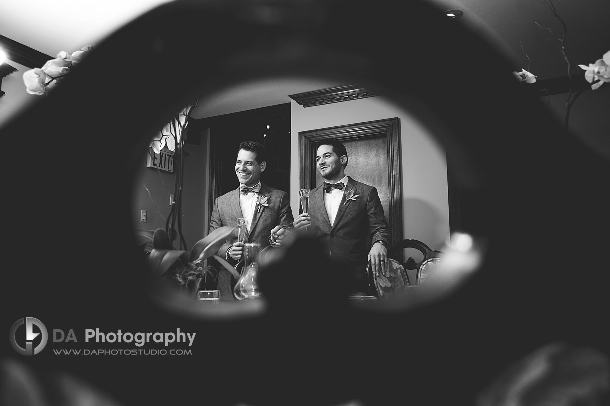 The wedding Reception - Same Sex Weddings by DA Photography at EdgeWater Manor - www.daphotostudio.com