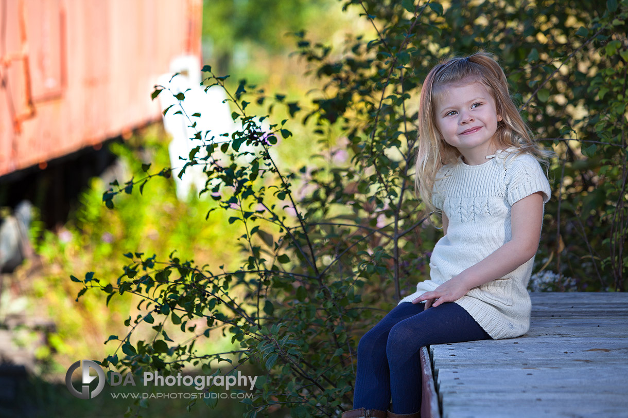 My little girl portrait- Thanksgiving Fall Portraits by DA Photography - www.daphotostudio.com
