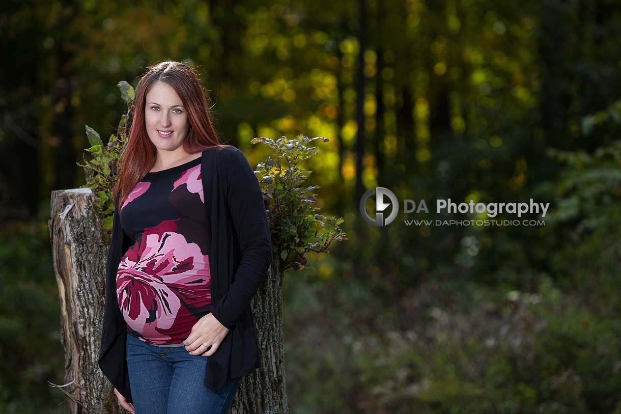 Maternity session - at Heart Lake Conservation Area by DA Photography - www.daphotostudio.com