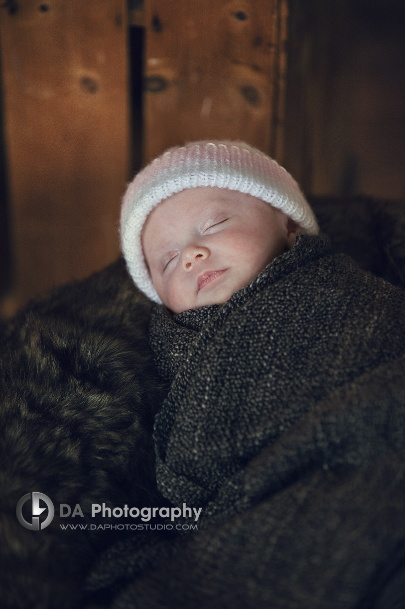 A Baby - Twin Newborn babies by DA Photography - www.daphotostudio.com