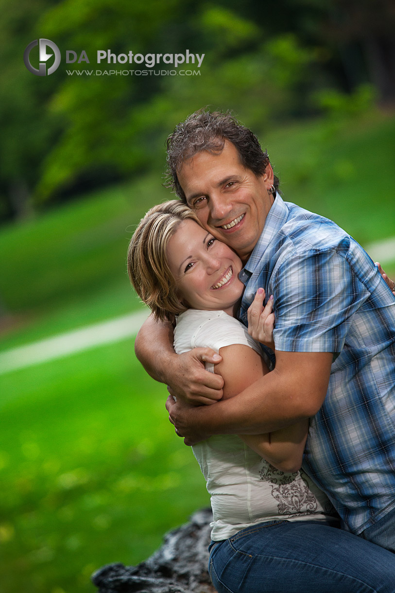 Two in Love - Fall Family Photos by DA Photography - Gairloch Gardens, Oakville - www.daphotostudio.com