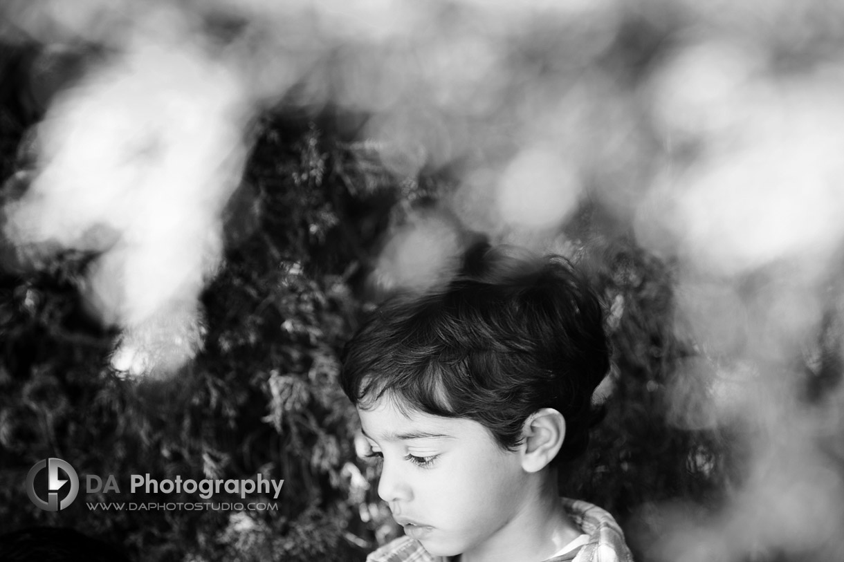 A Boy dreaming with open eyes - by DA Photography - Gairloch Gardens, ON - www.daphotostudio.com