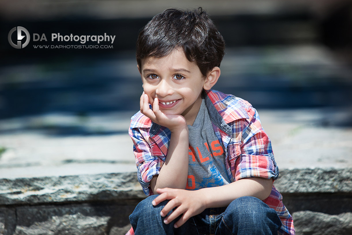 A Happy Child - by DA Photography - Gairloch Gardens, ON - www.daphotostudio.com