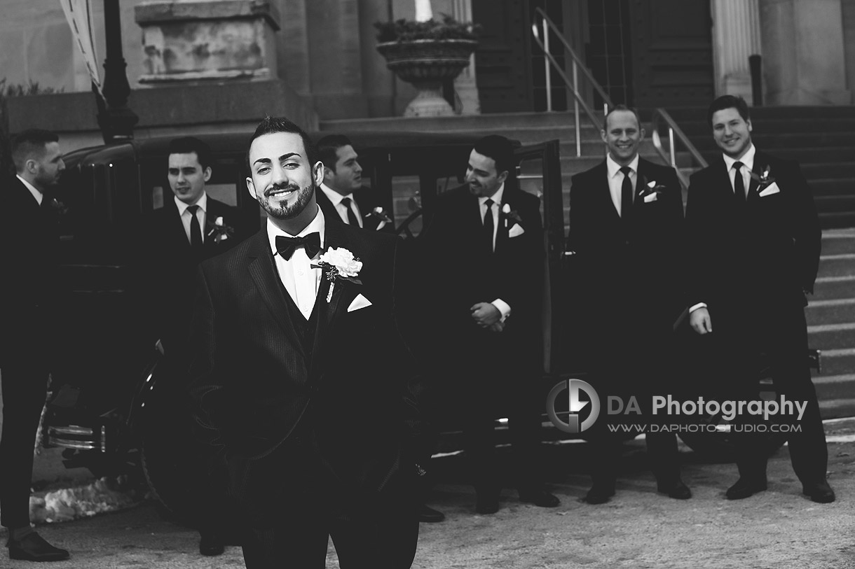 The Groomsman's – Winter wedding at Liberty Grand by DA Photography , www.daphotostudio.com