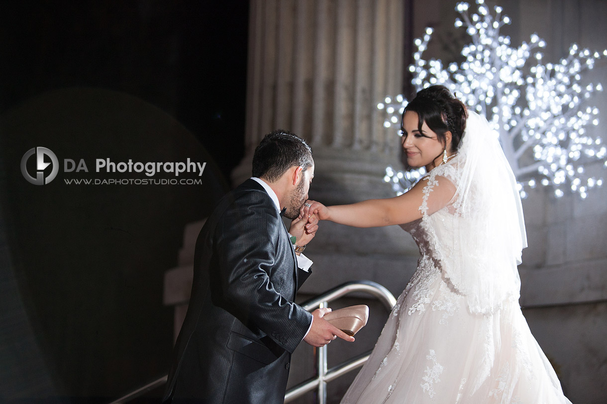 Cinderella - Winter wedding at Liberty Grand by DA Photography , www.daphotostudio.com