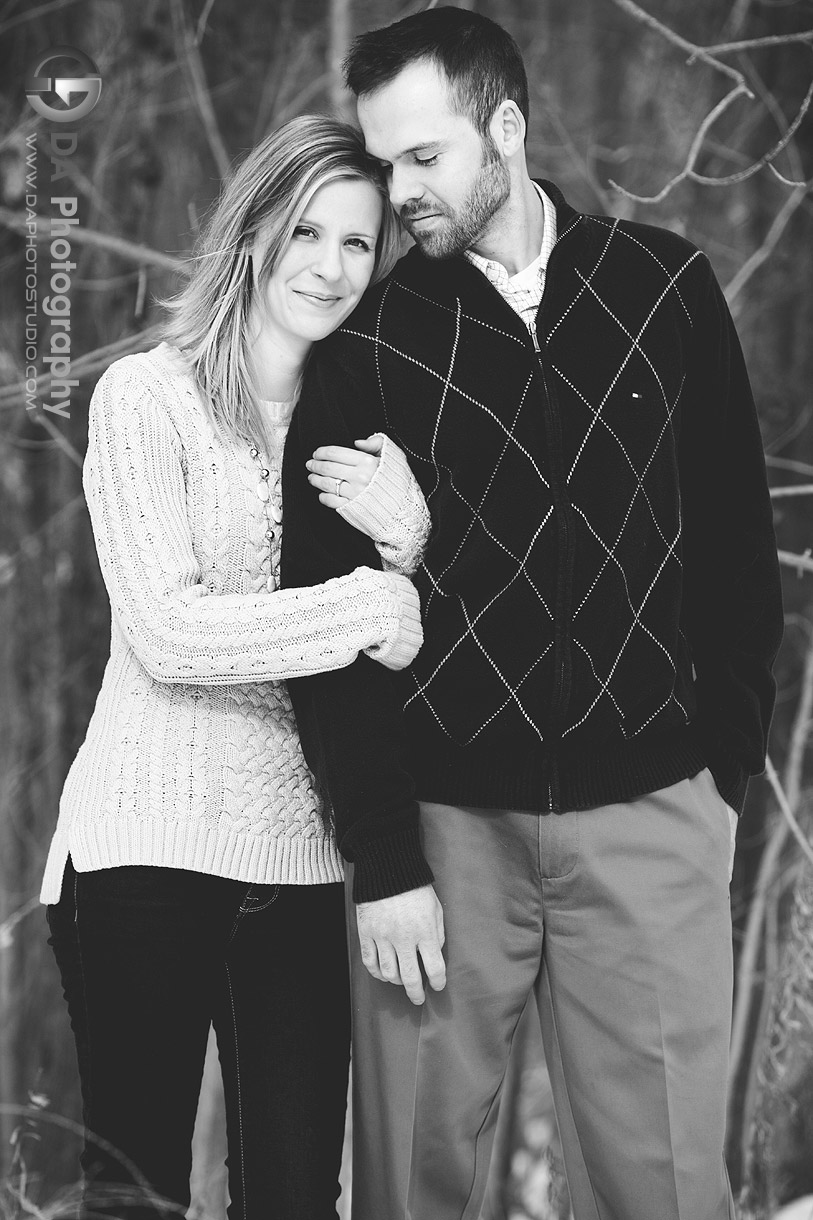 The feeling of belonging - Winter Engagement photo shoot by DA Photography, www.daphotostudio.com