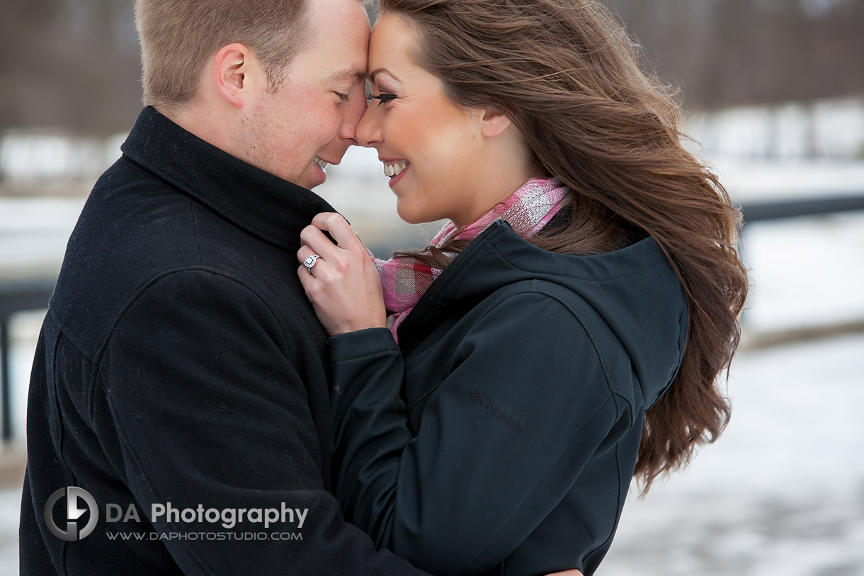 Never Too Close - Romantic engagement photos by DA Photography at Parish Ridge Stables in Burlington , www.daphotostudio.com