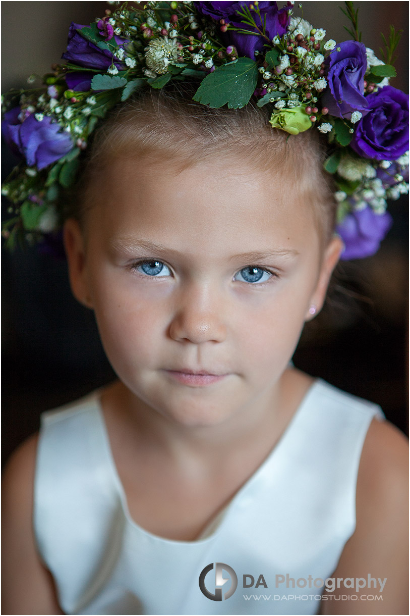 Flowergirl at Whistling Gardens, Wilsonville