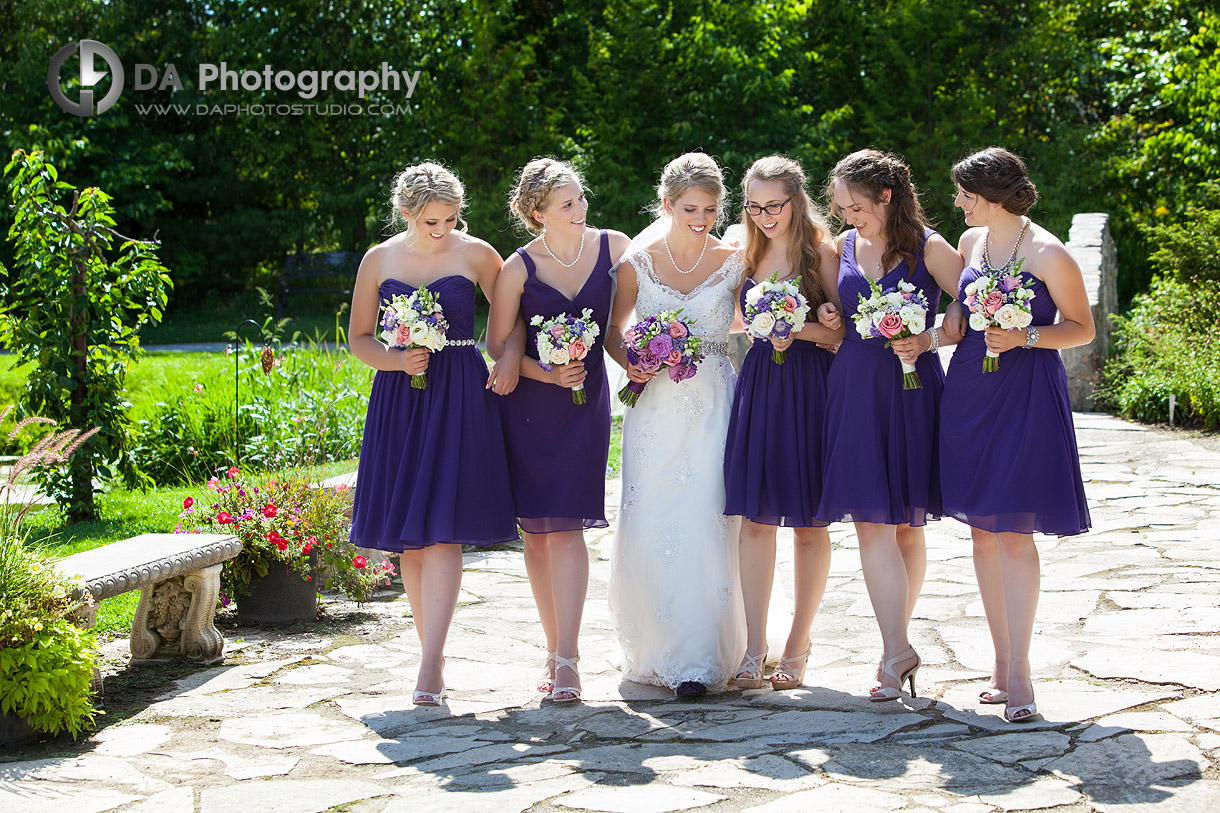 Top Wedding Photographer at Whistling Gardens in Wilsonville, Ontario