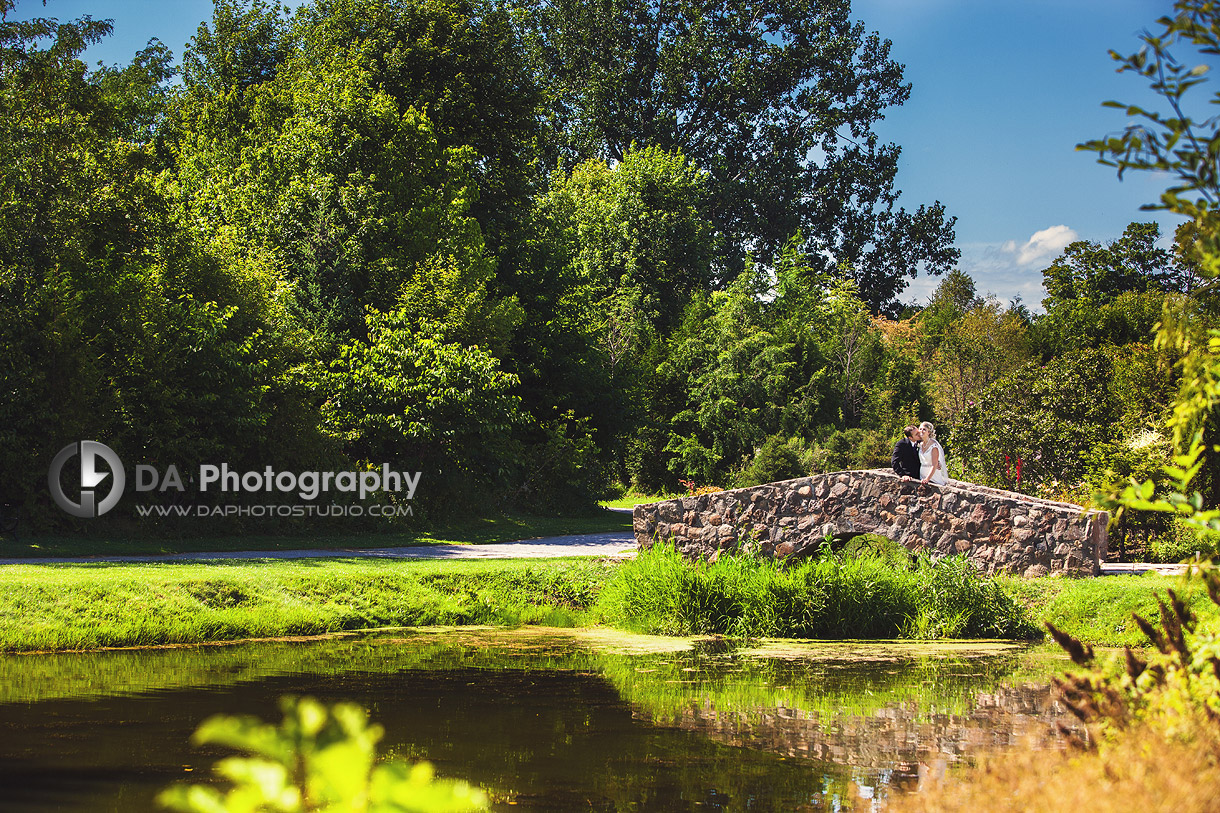 Summer Wedding at Whistling Gardens in Wilsonville, Ontario