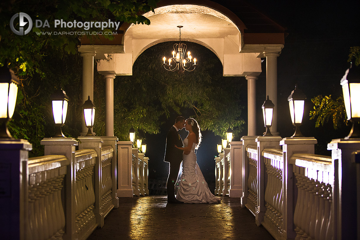 Bride and Groom at the bride at Paradise Banquet Hall