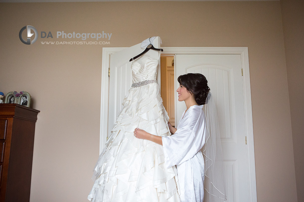 Wedding dress at Wedding in Port Dover