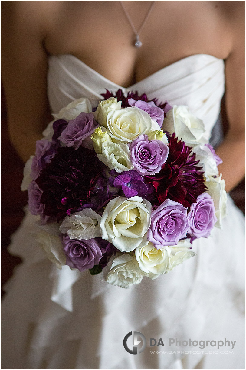 Bride's bouquet at Weddings in Port Dover