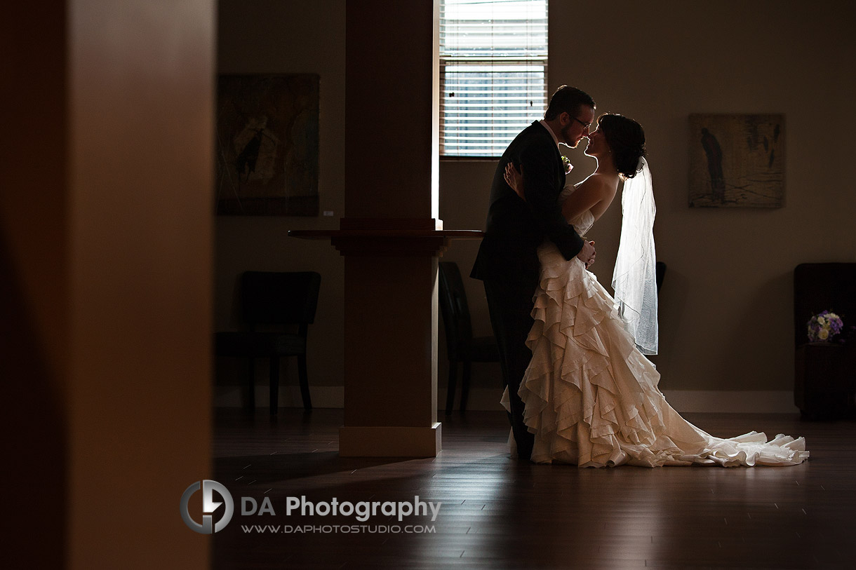 The Lighthouse Theatre Portrait at Wedding in Port Dover