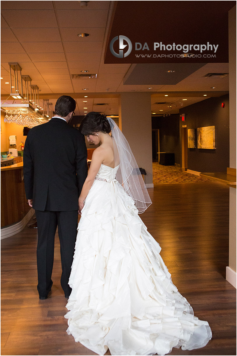 Indoor Portrait at The Lighthouse Theatre Wedding in Port Dover