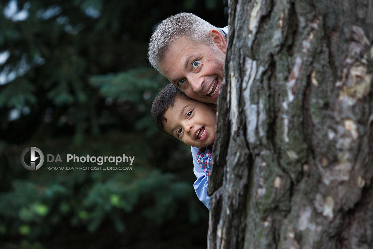 Fun Family Portrait in Oakville