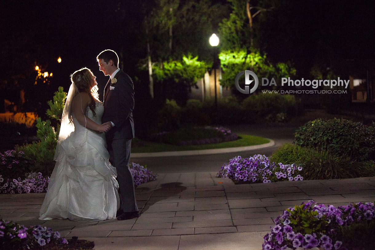 Hamilton Golf and Country Club Garden Weddings at Night