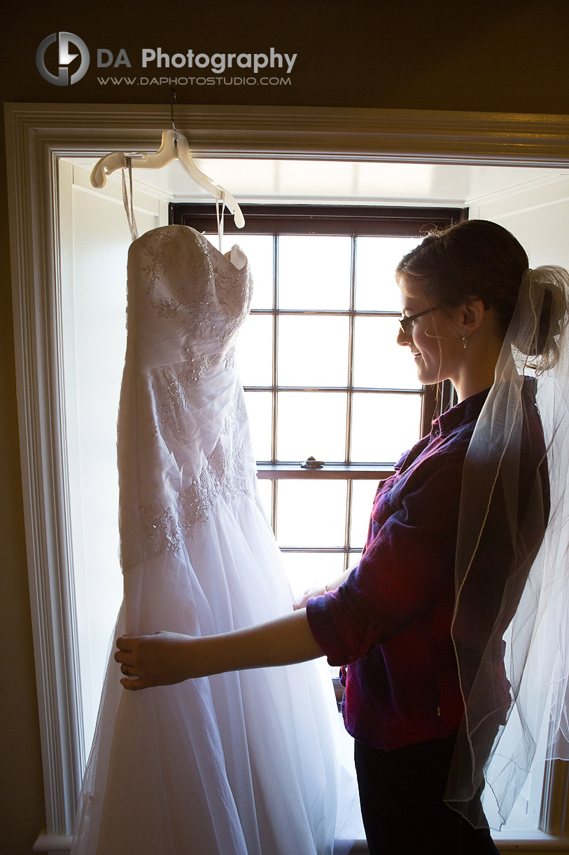 Wedding Dress at Ancaster Mill