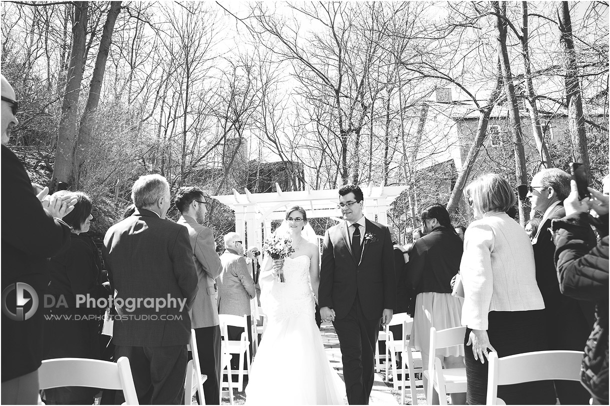 Ancaster Mill Outdoor Wedding