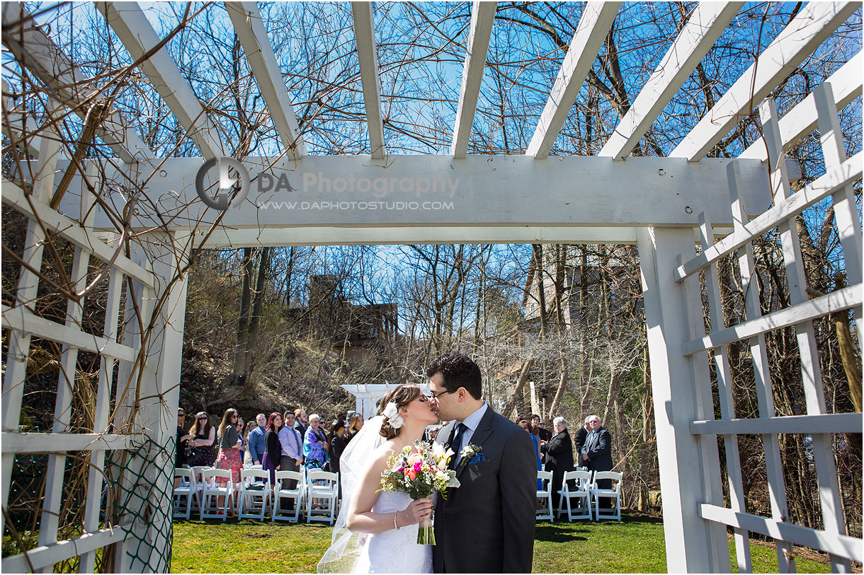 Ancaster Mill Garden Wedding