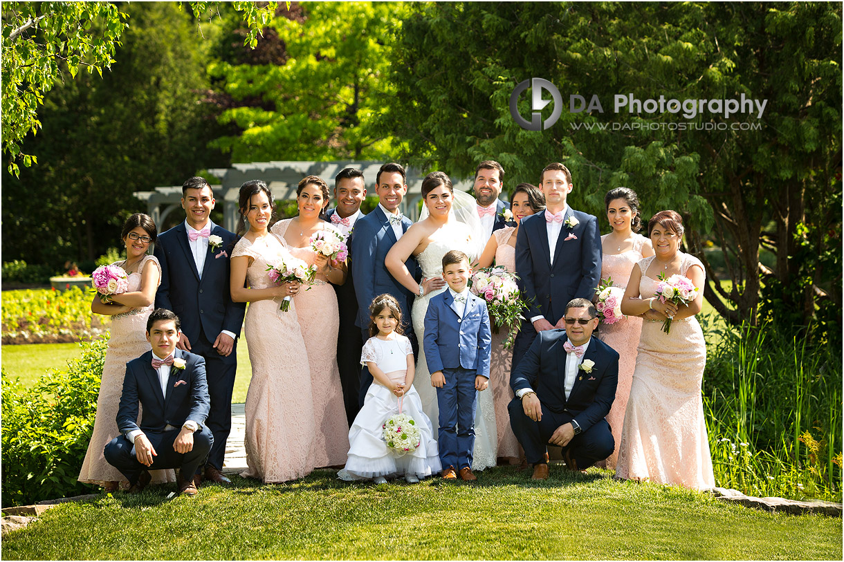 Bridal Party at Humber University in Toronto