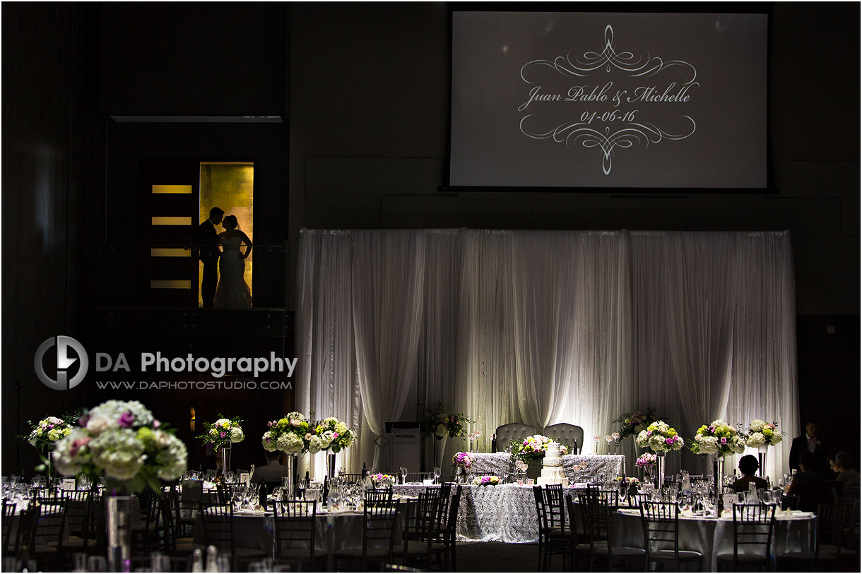 Bride and Groom at Universal Event Space by Peter and Paul's