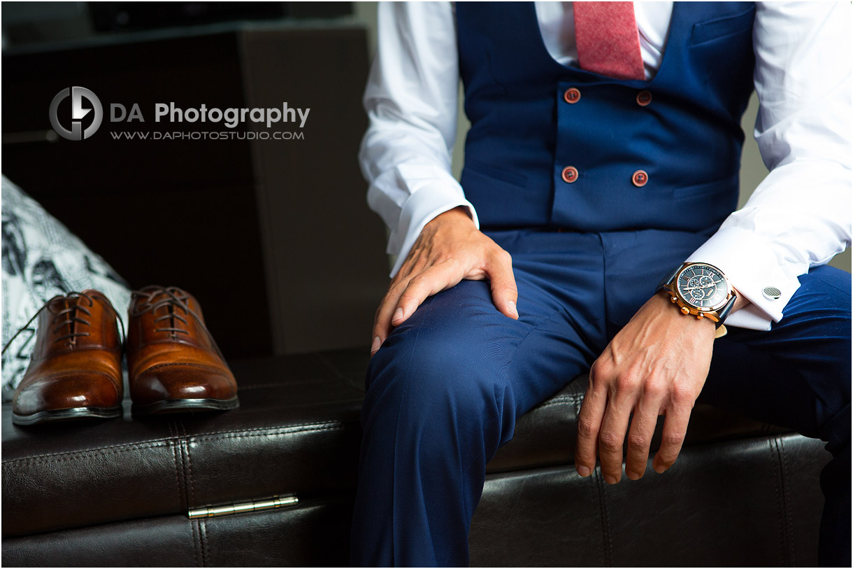 Groom in his Italian Style at Carmen's