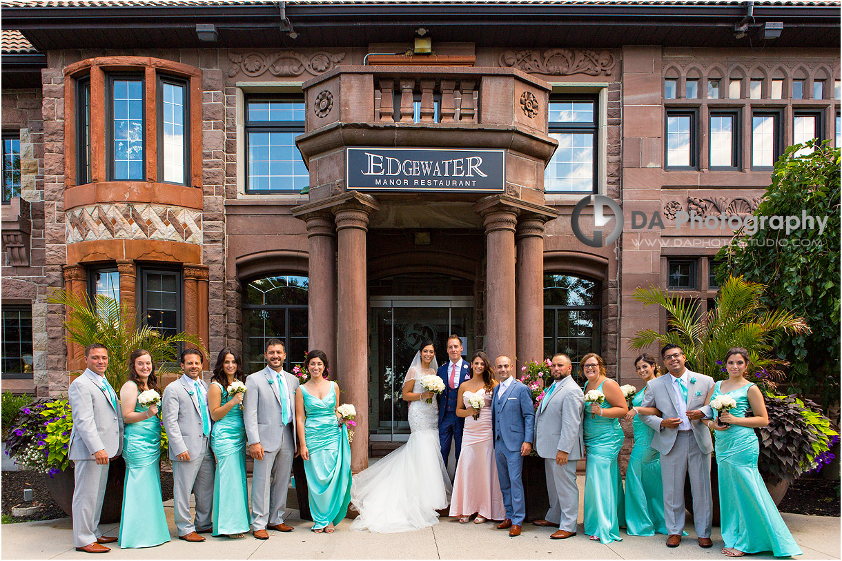 Bridal Party at Edgewater Manor in Stoney Creek