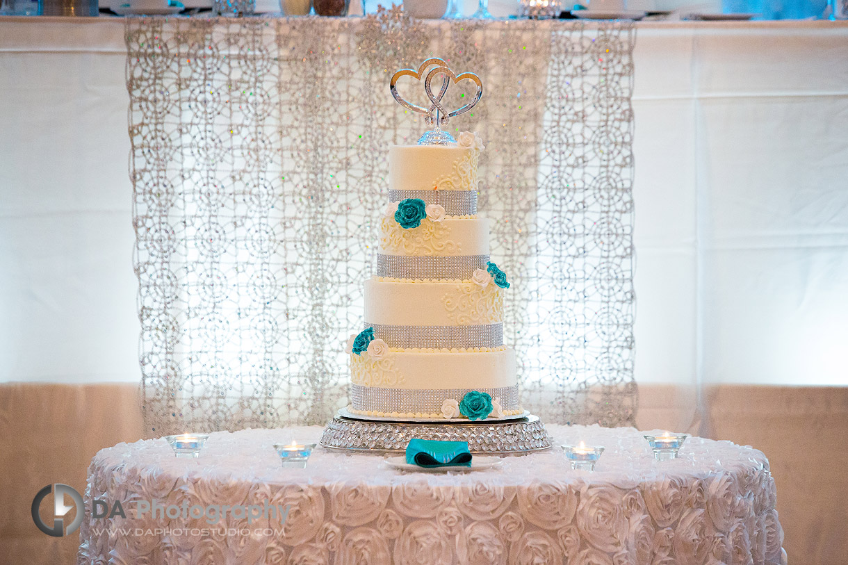 Cake on Italyan Style Wedding at Carmen's in Hamilton