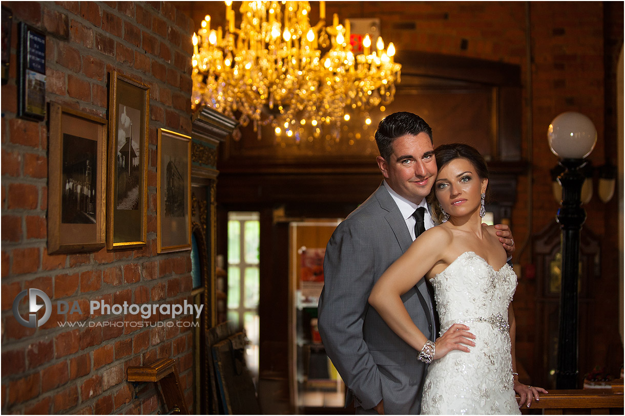 Bride and Groom at The PowerHouse