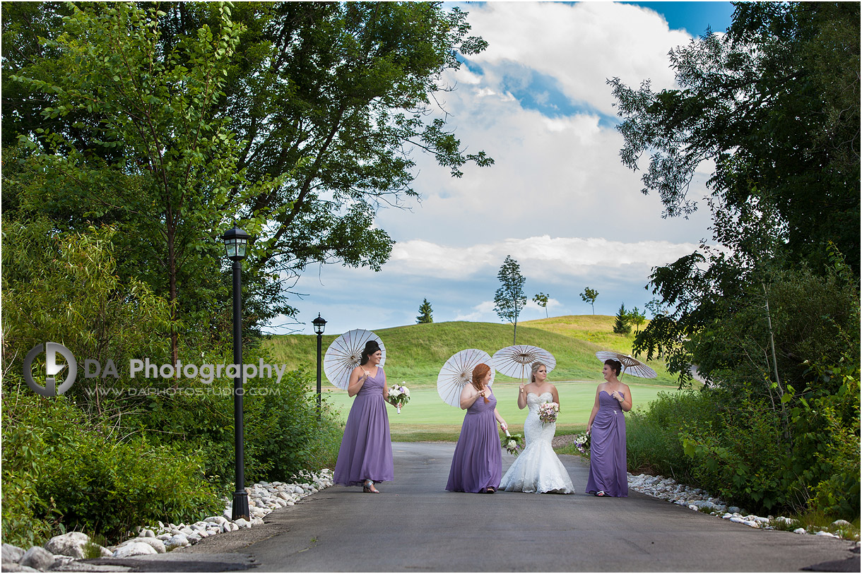 Bridesmaids and Bride at Whistle Bear