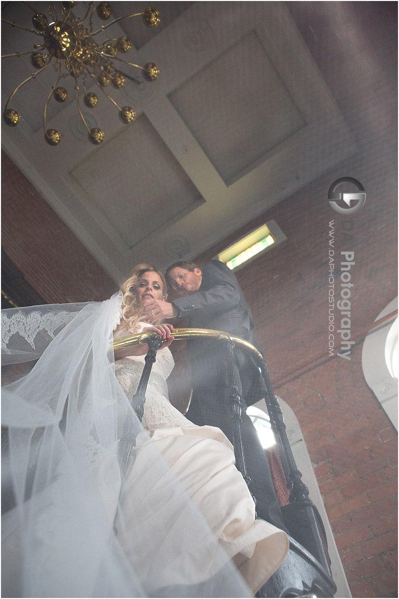 Bride and Groom at The PowerHouse