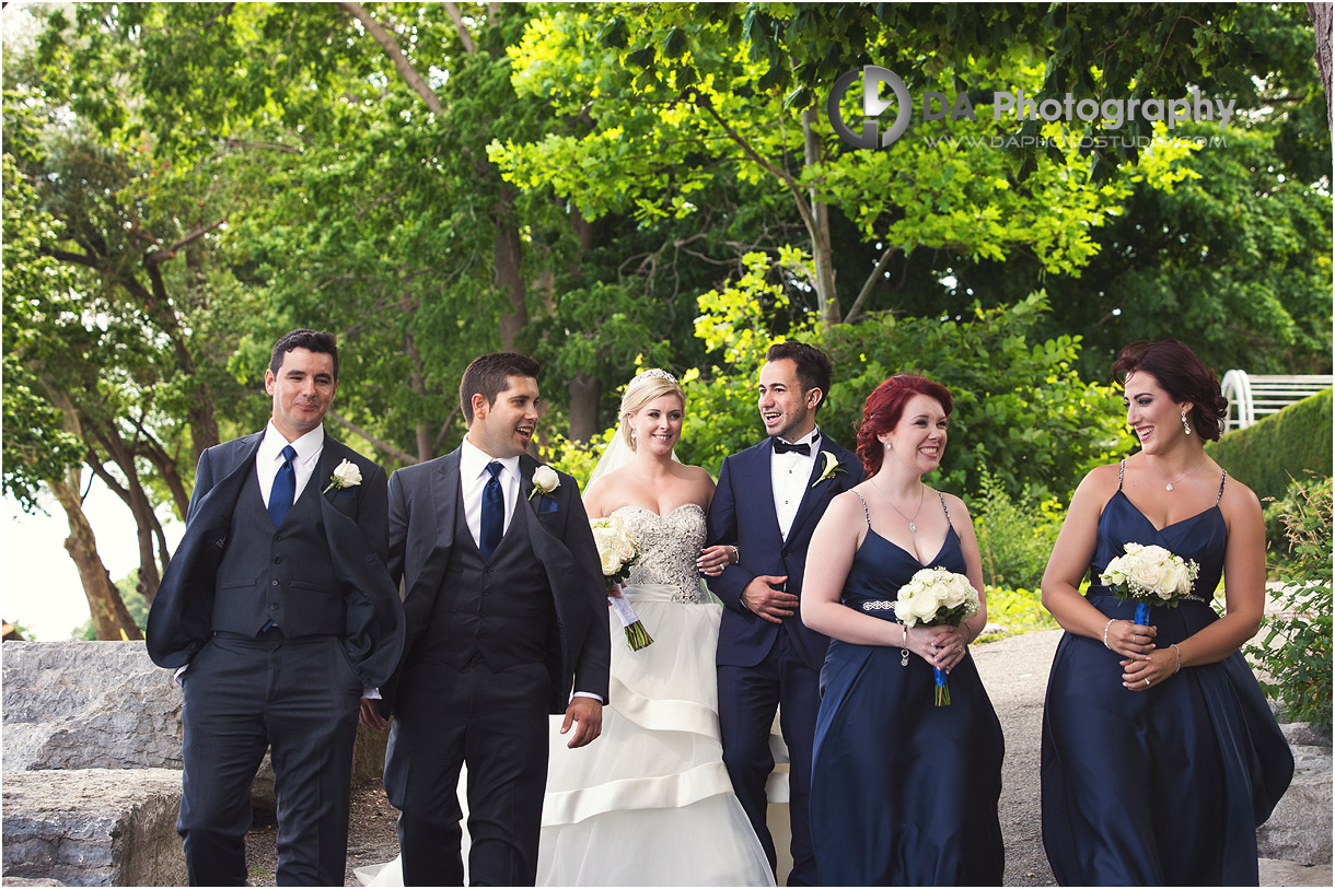 Bridal Party Photos at Oakville Harbour in Oakville