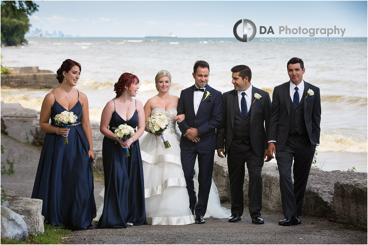 Bridal Party Photos at Oakville Harbour