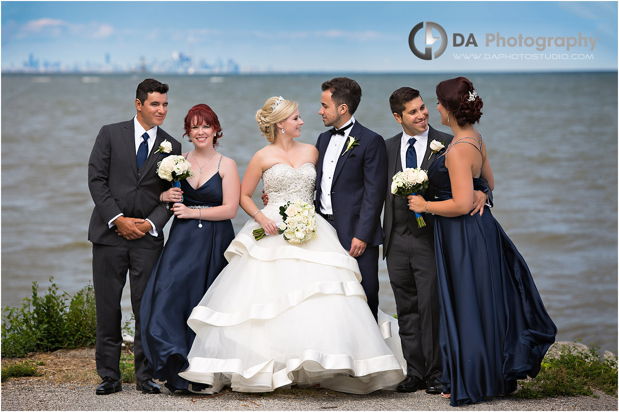 Bridal Party at Oakville Harbour