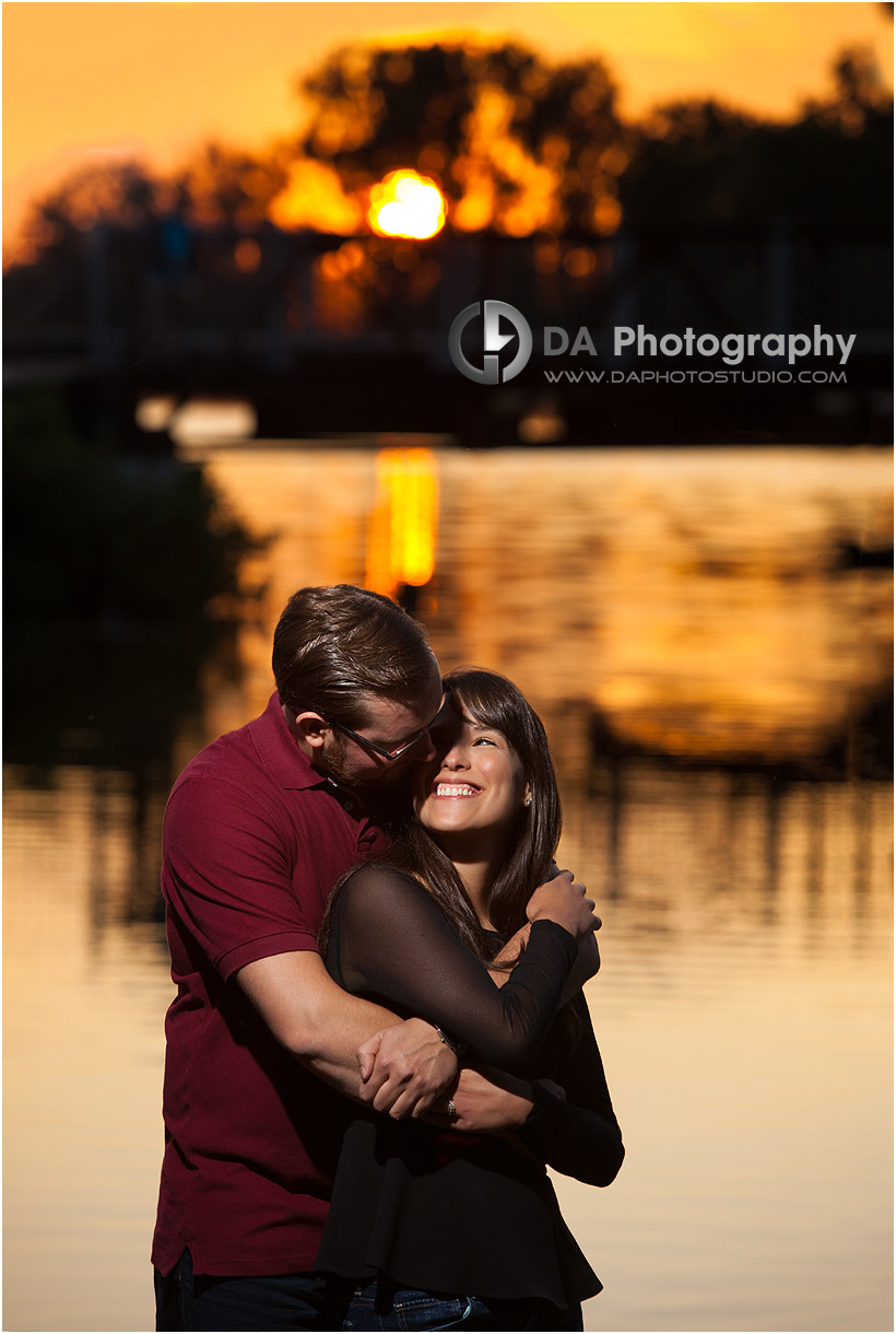 Port Dover Sunset Engagement Photographers