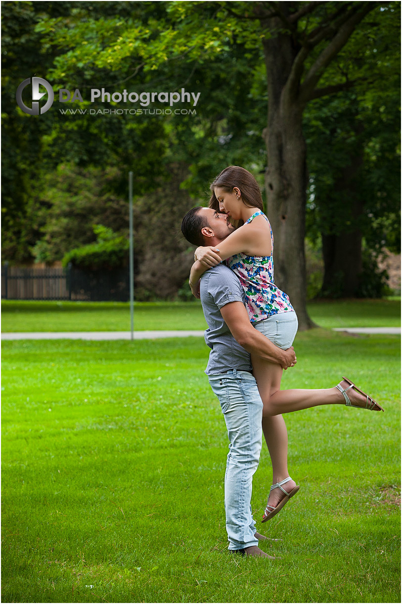 Engagement Photography at Gairloch Gardens in Oakville
