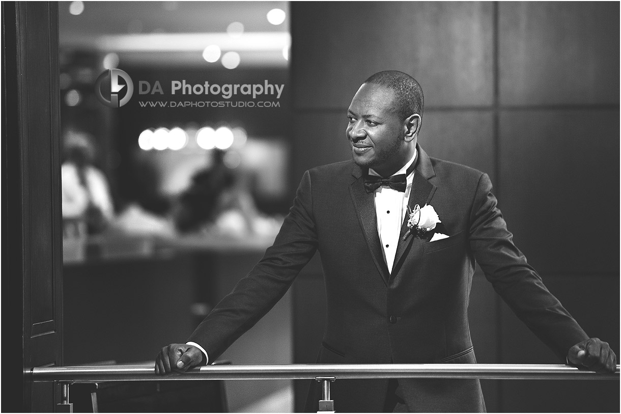 Groom at Westin Prince in North York
