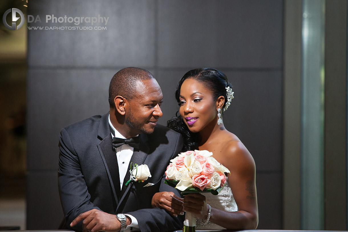 Bride and Groom at Westin Prince