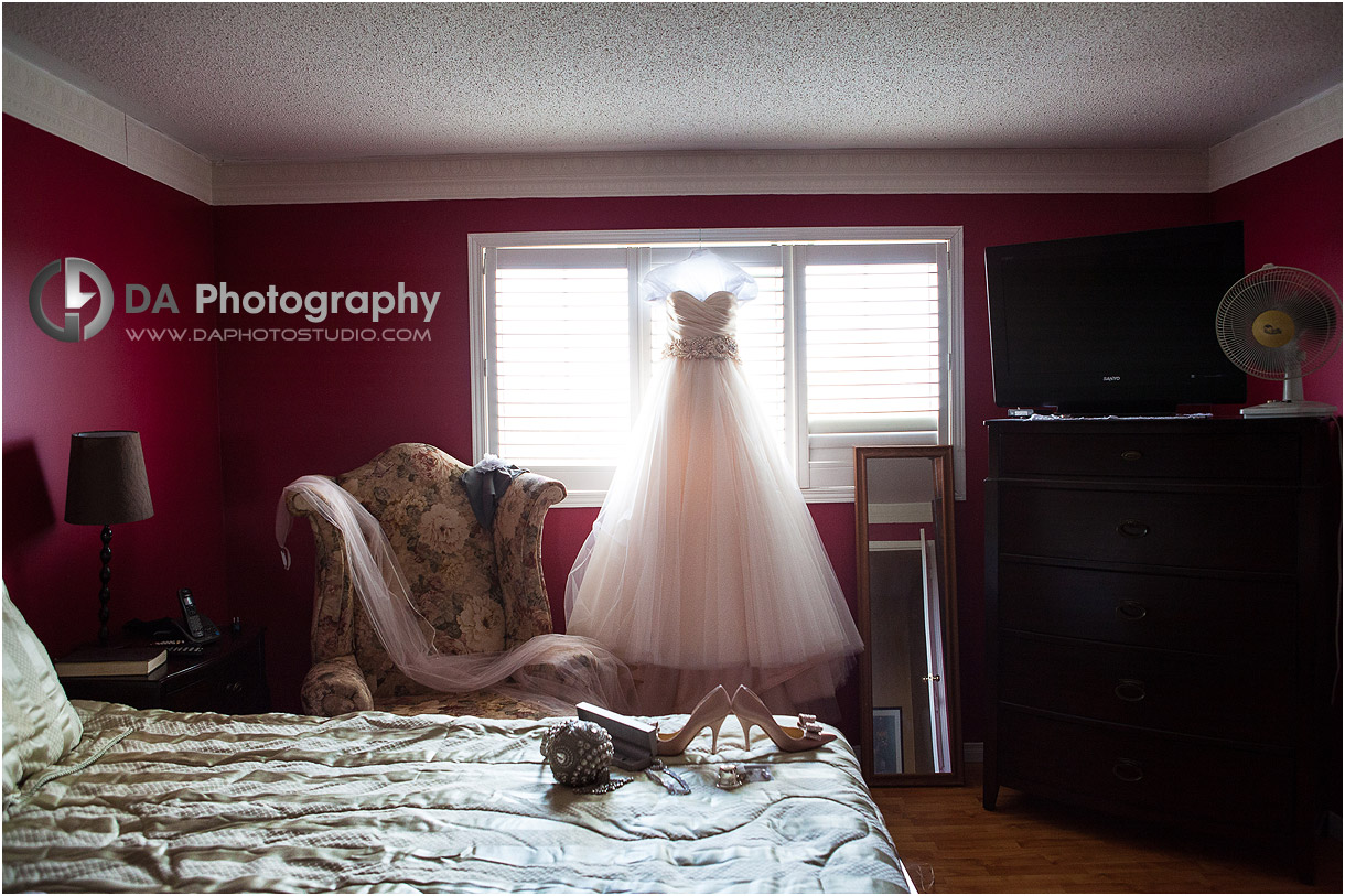 Wedding Dress at Deer Creek Golf Club Wedding