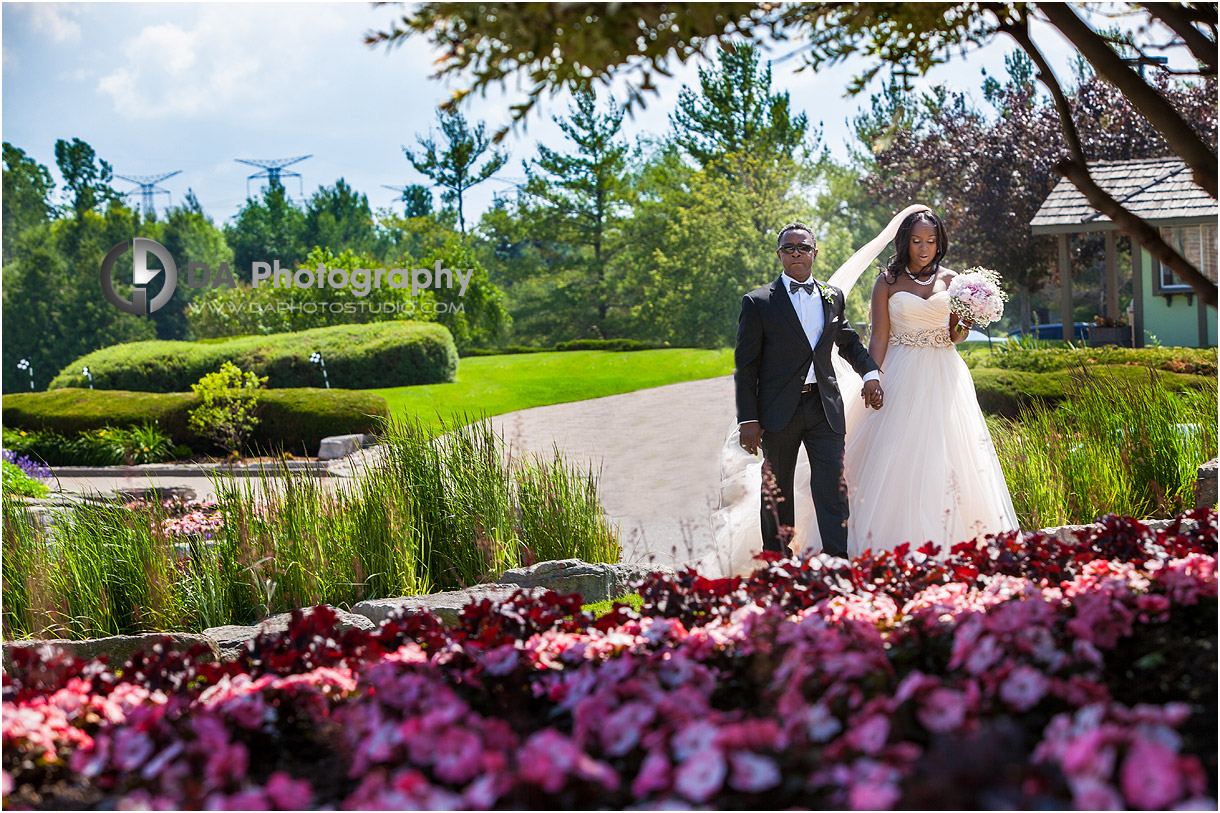 Bride with her father at Deer Creek Golf Club Wedding