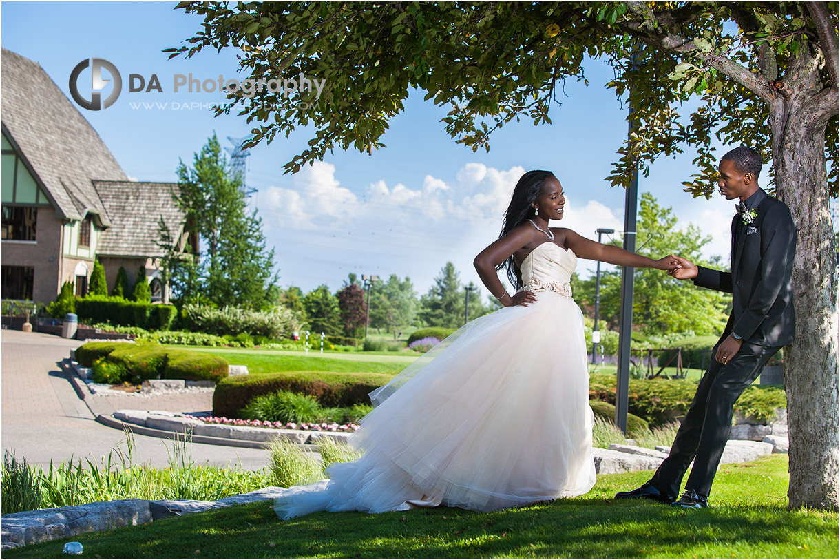 Bride and Groom Photo at Deer Creek