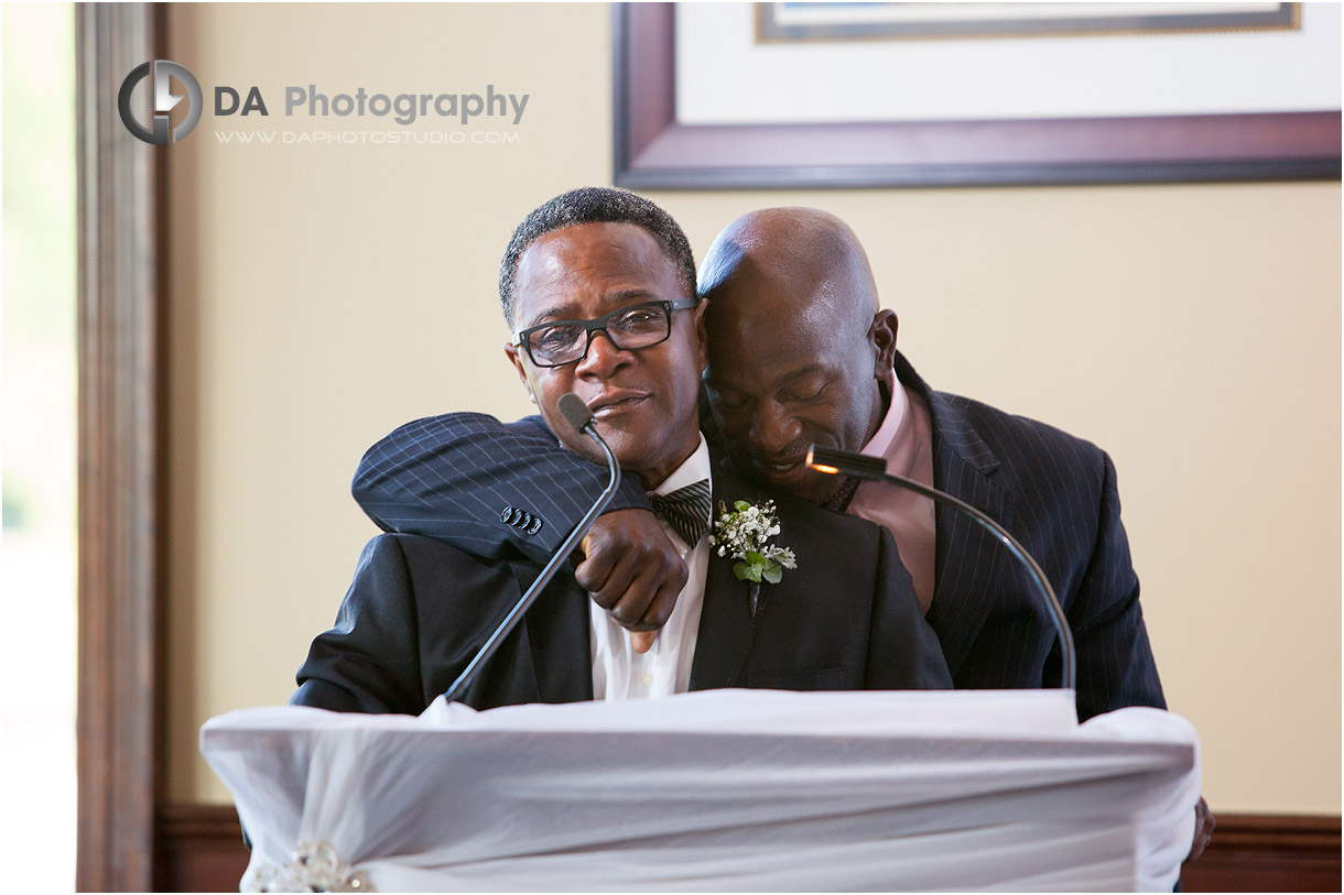 Photograph of a Wedding Reception in Ajax