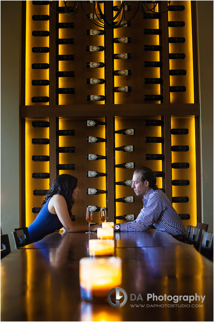 Kitchen 76 Restaurant Engagement Photographer