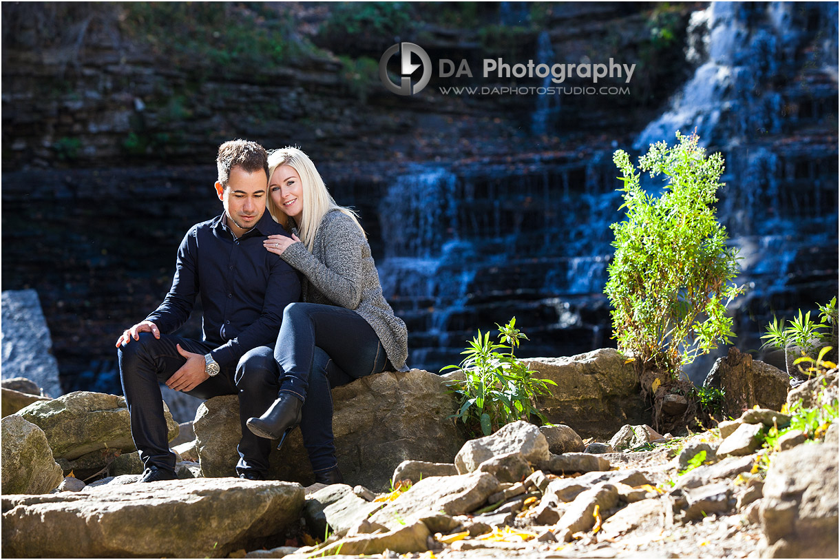 Photographer for Albion Falls Engagement