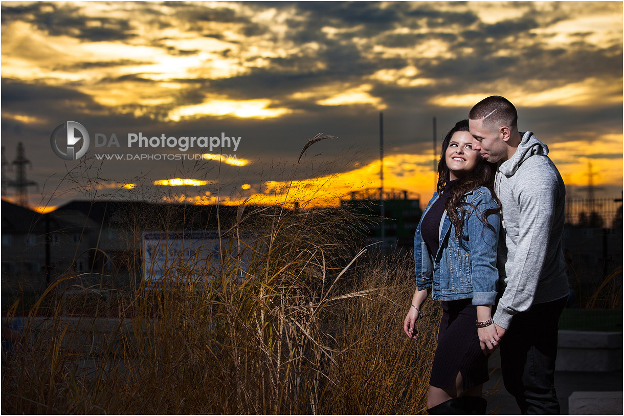 High school engagement Photo in Hamilton