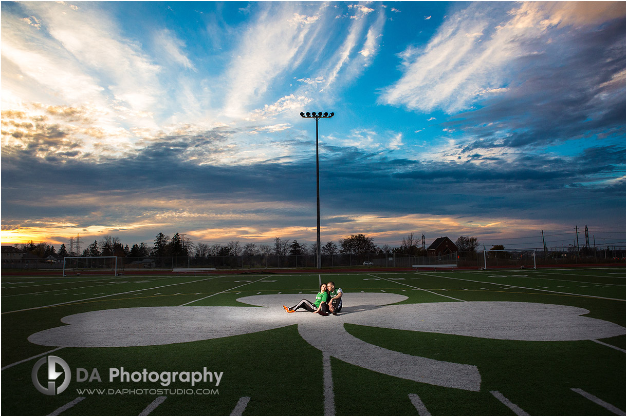 High school engagement Photos in Hamilton