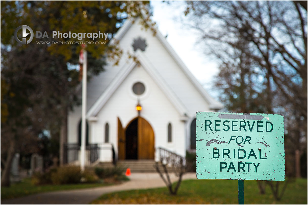 Winter Church Wedding